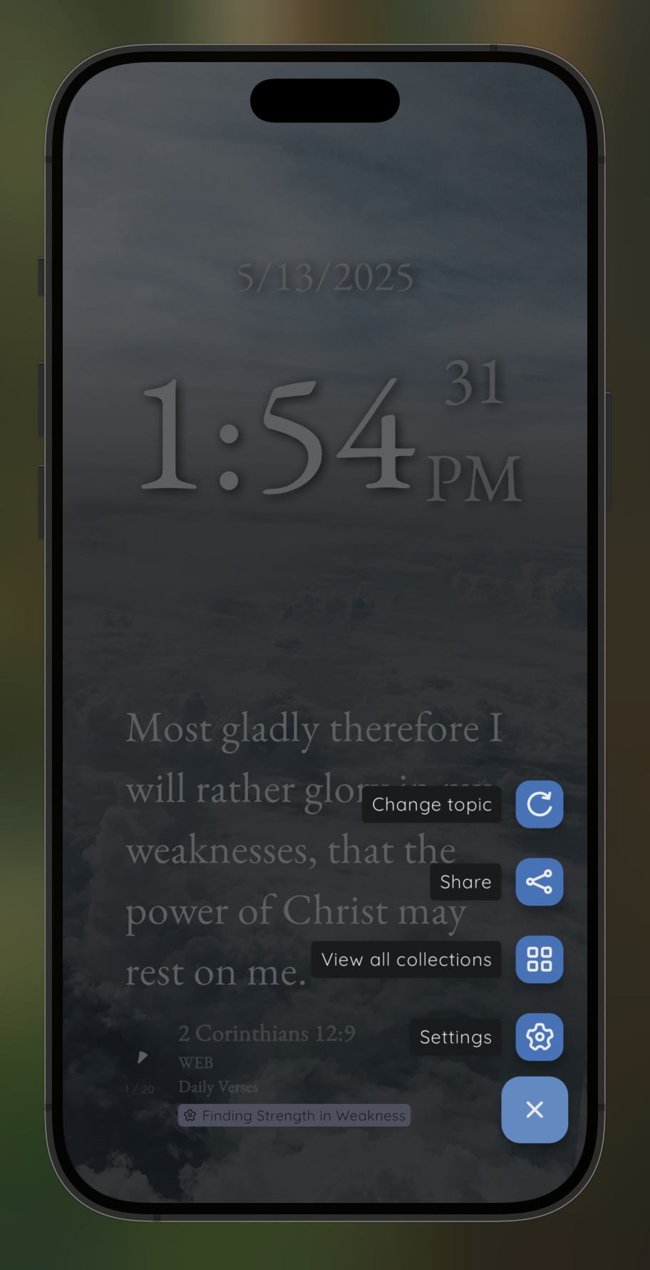 Bible Clock Collection Access