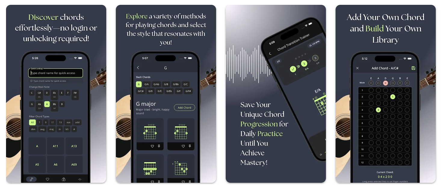 ChordLeadR Guitar Chord App